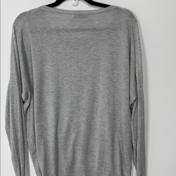 Zara Knit Gray Lightweight Sweater Small - Picture 5 of 7